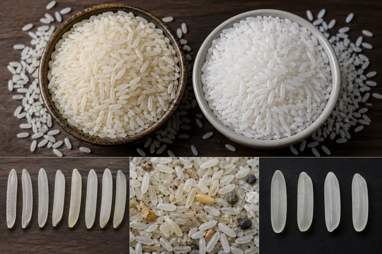 روشهای تشخیص برنج مرغوب ایرانی و سنجش کیفیت برنج
